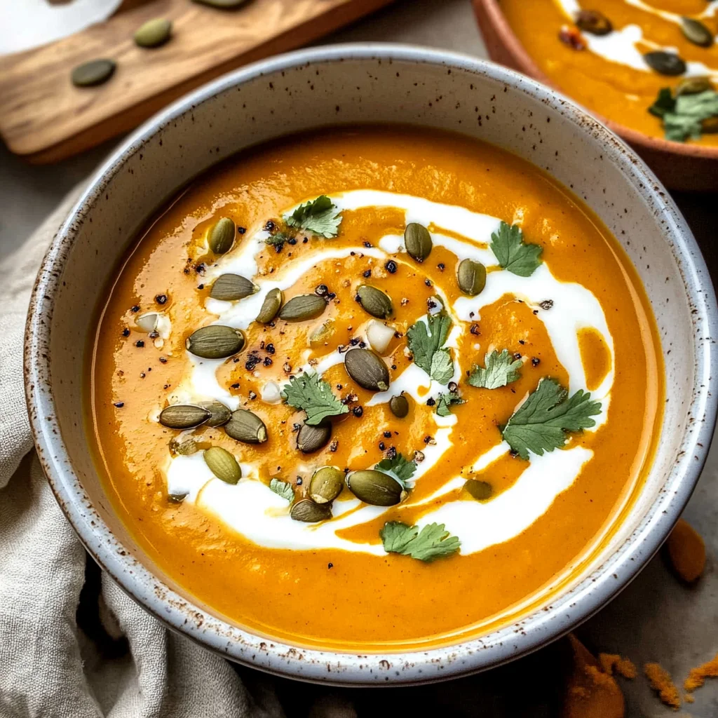 Coconut Curry Pumpkin Soup