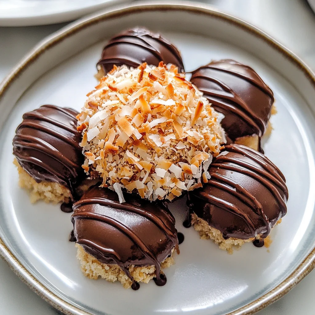 Coconut Dome with Chocolate Spread