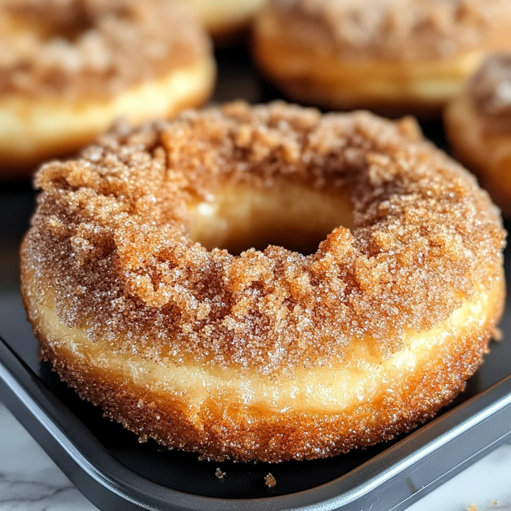 Coffee Cake Donuts