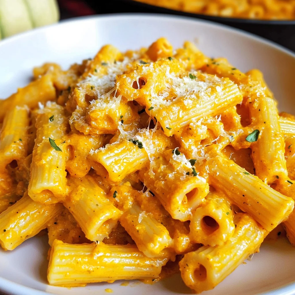 Creamy Parmesan Pumpkin Pasta
