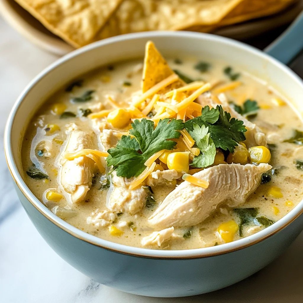 Creamy White Chicken Chili Recipe