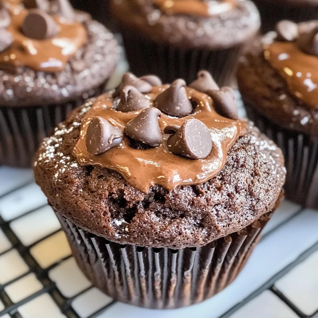 Double Chocolate Espresso Muffins