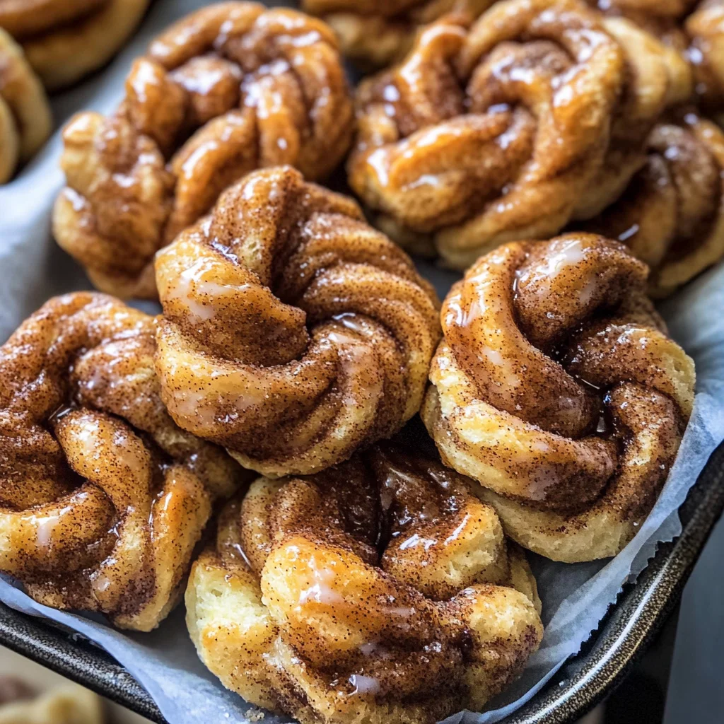 Easiest Cinnamon Crunch Knots