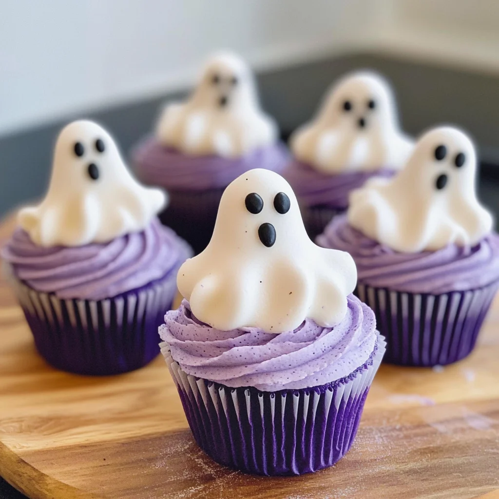 Halloween Ghost Cupcakes
