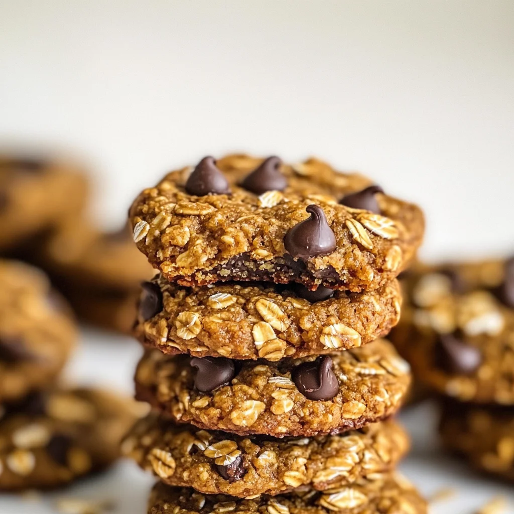 Healthy Pumpkin Oat Cookies