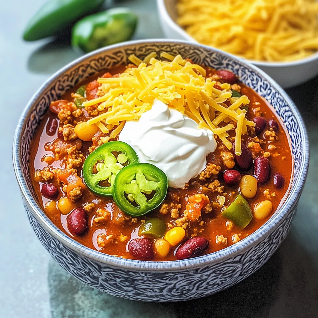 Healthy Turkey Chili