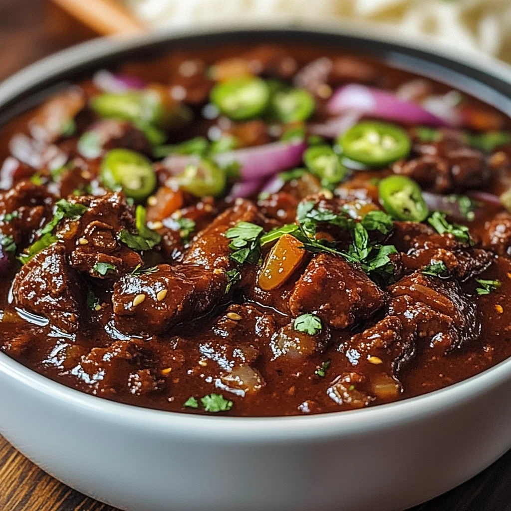 Korean Chile Con Carne