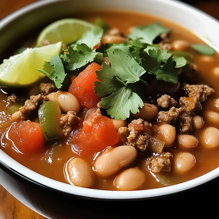 Pinto Beans Green Chile And Beef Soup