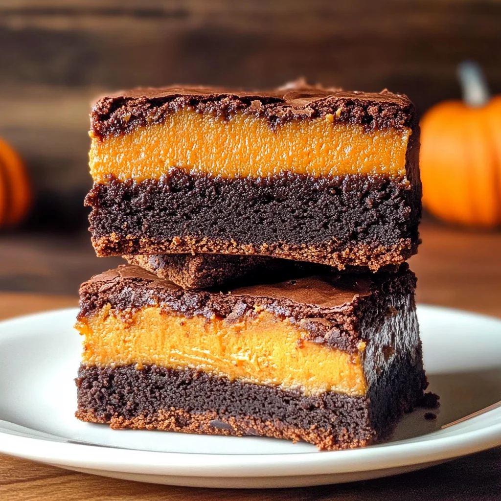 Pumpkin Brownies