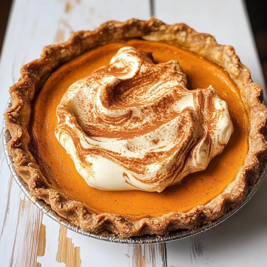 Pumpkin Mascarpone Pie