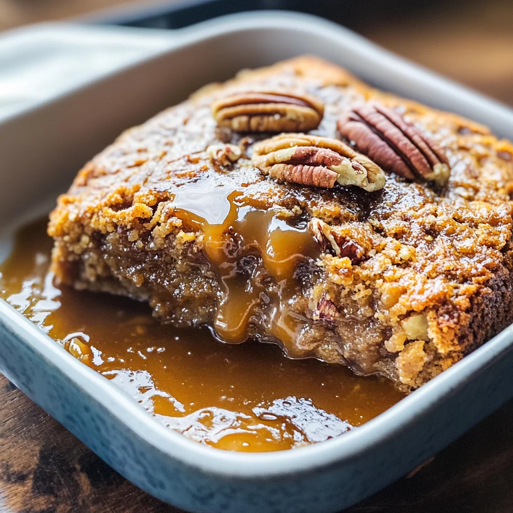 Pumpkin Pecan Cobbler
