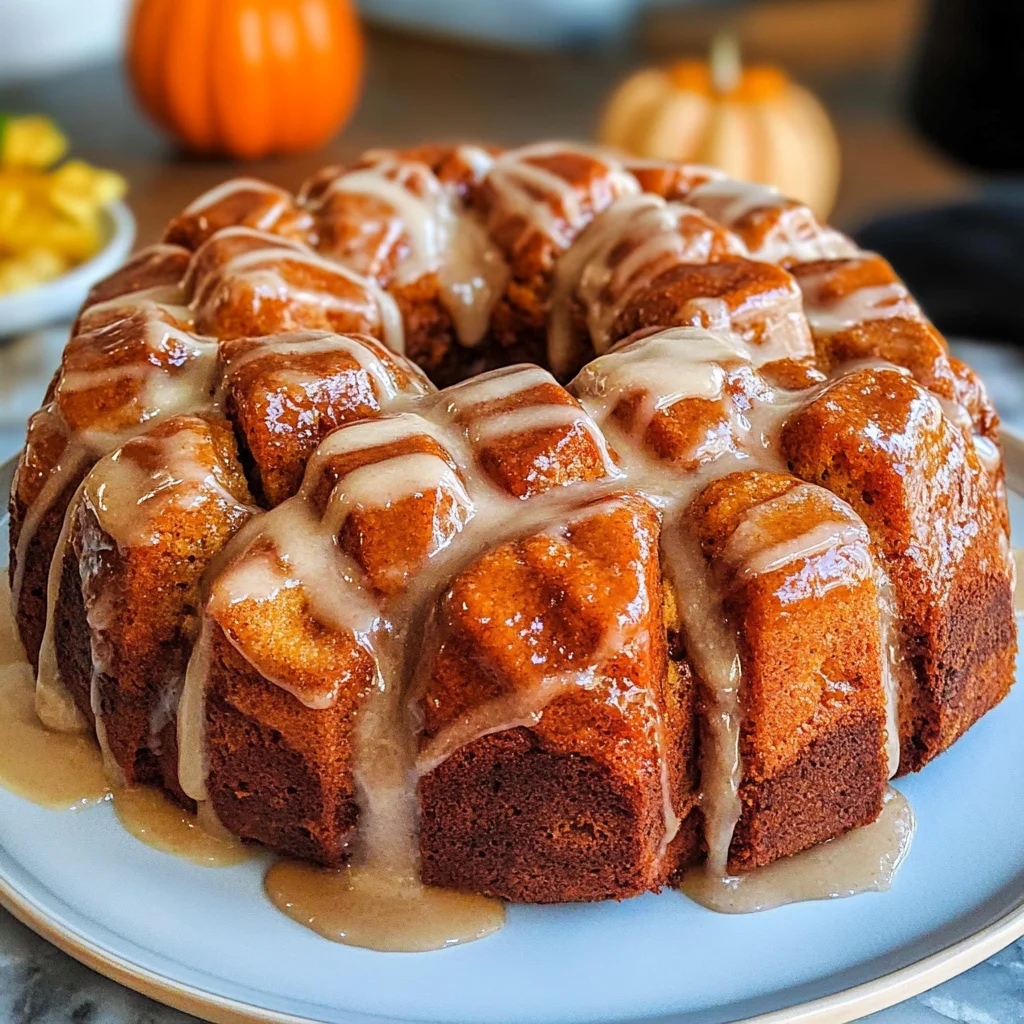 Pumpkin Spice Monkey Bread Recipe