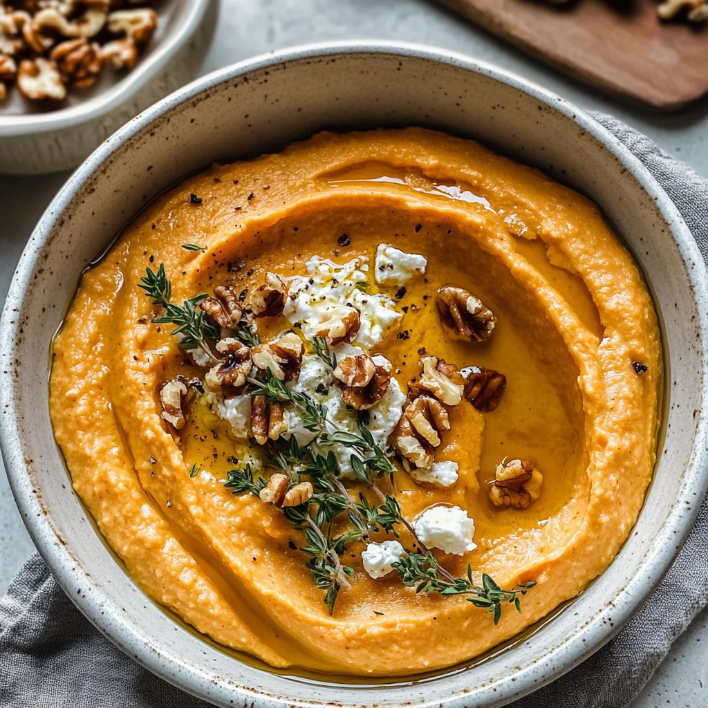 Pumpkin Whipped Feta Dip