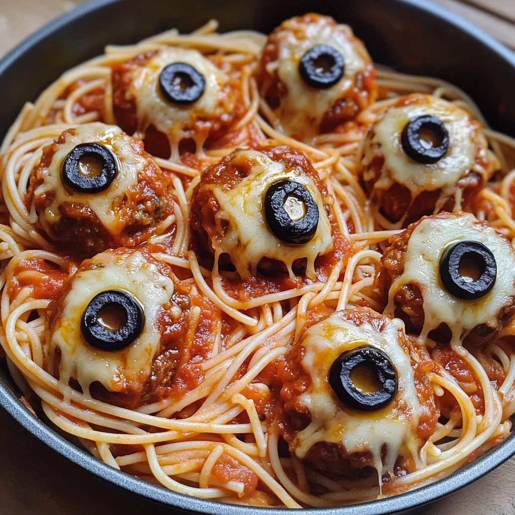 Spooky Spaghetti & Eyeballs