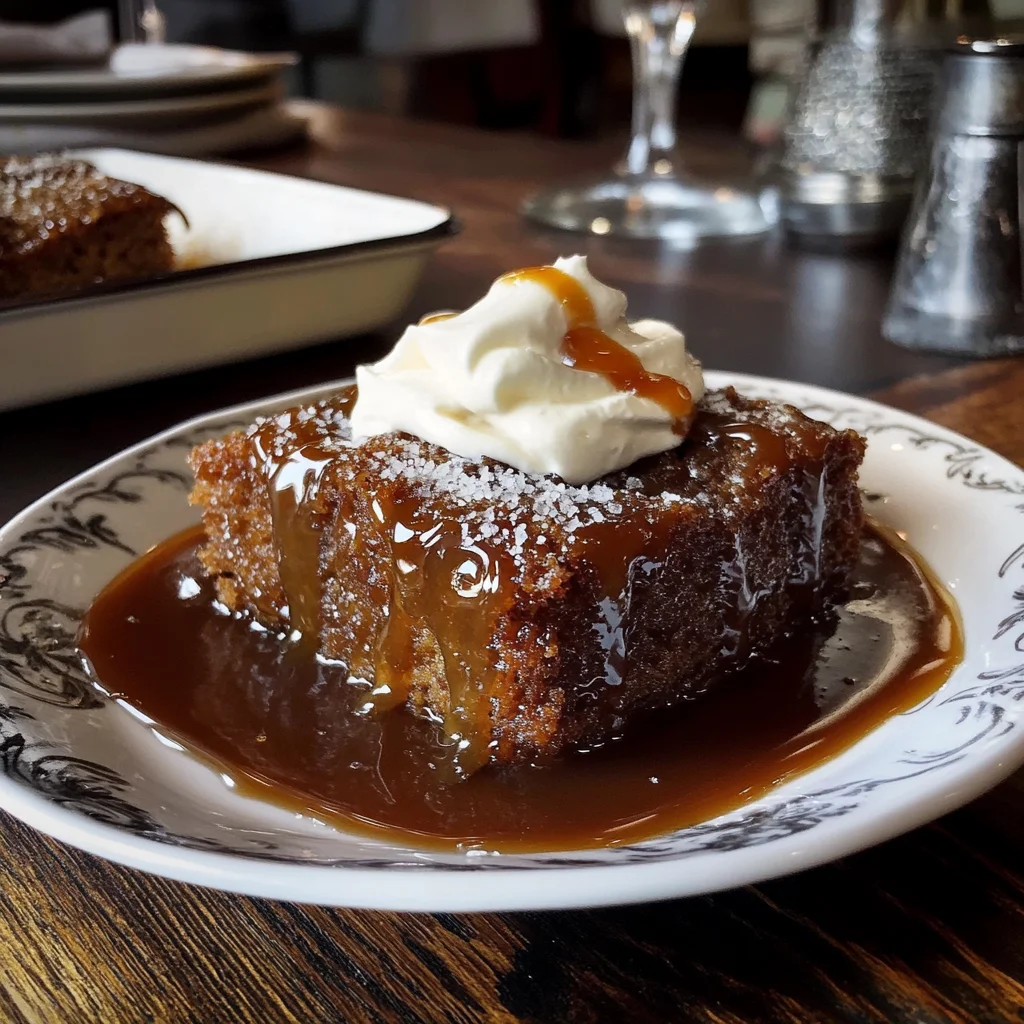 Sticky Toffee Pudding