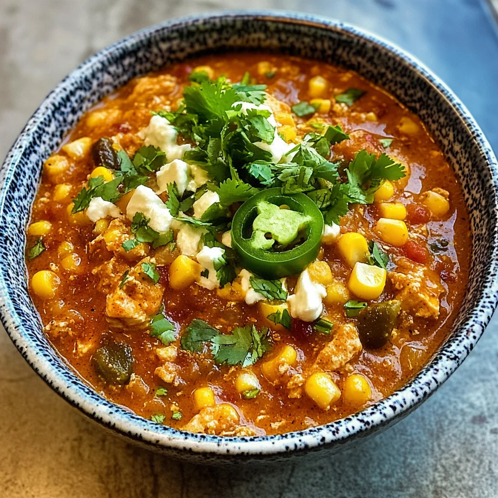 Street Corn Chicken Chili