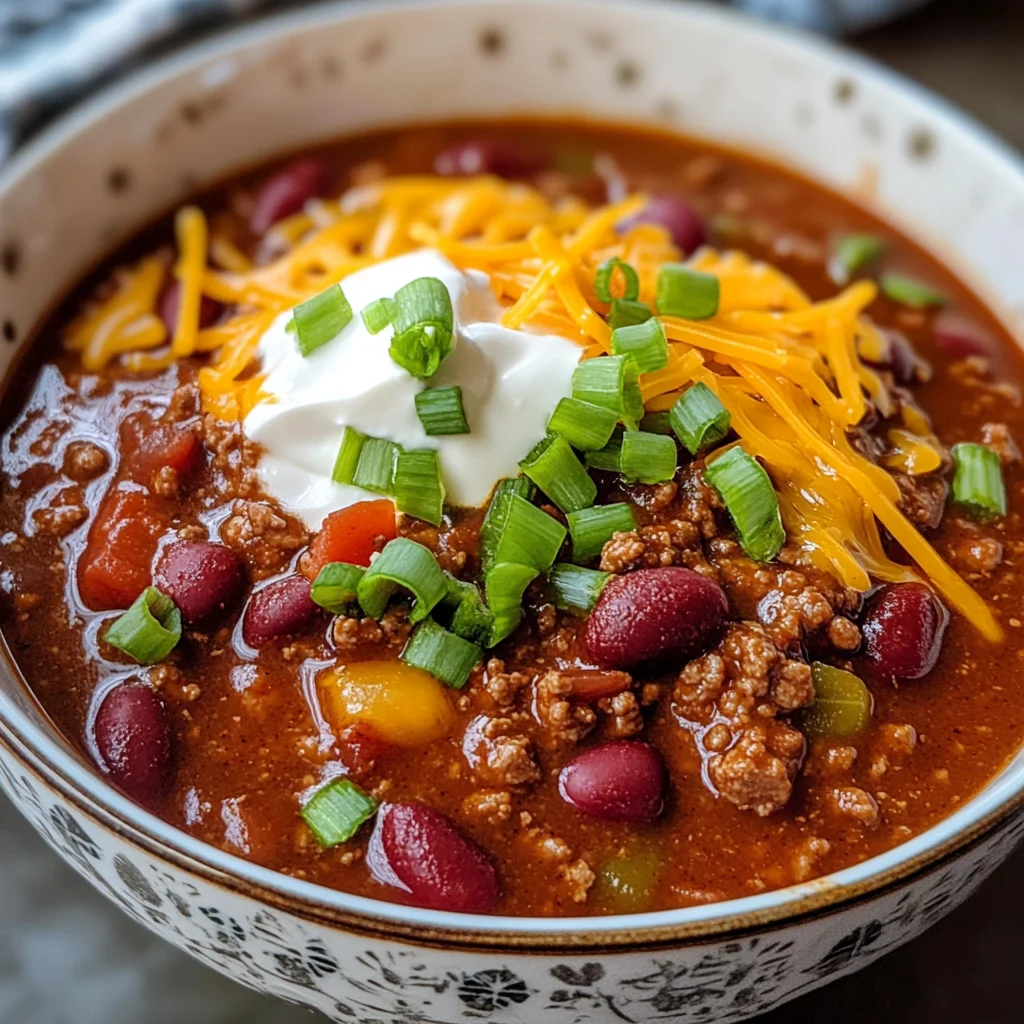 The Best Chili Recipe