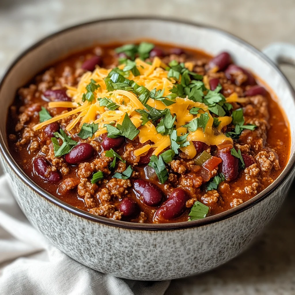 The Best Homemade Stovetop Chili