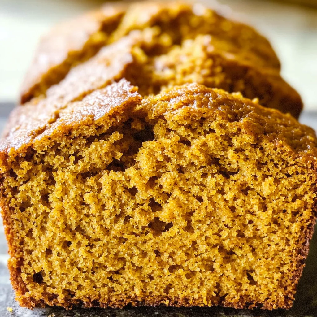 Vanilla Pudding Pumpkin Bread