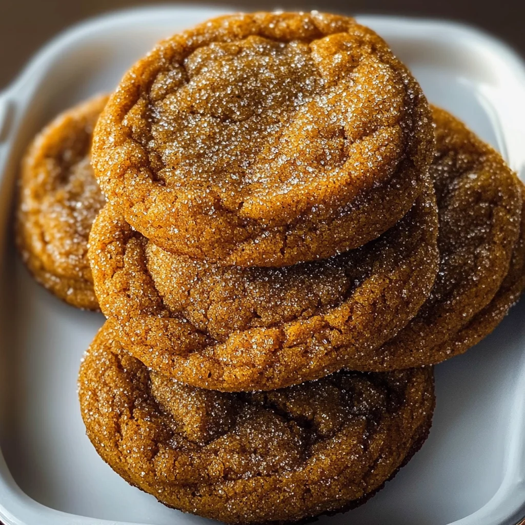 chewy maple pumpkin cookies