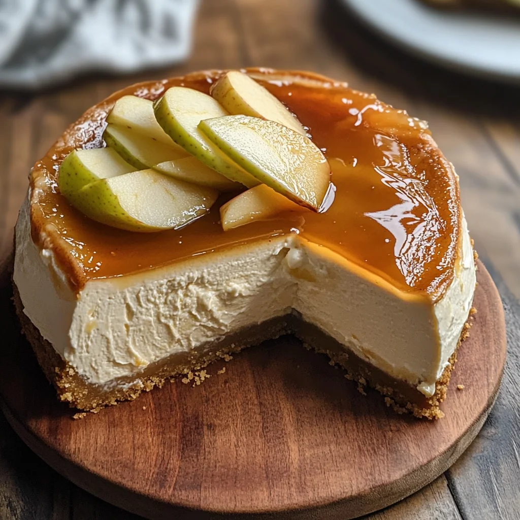 Apple Cider Cheesecake
