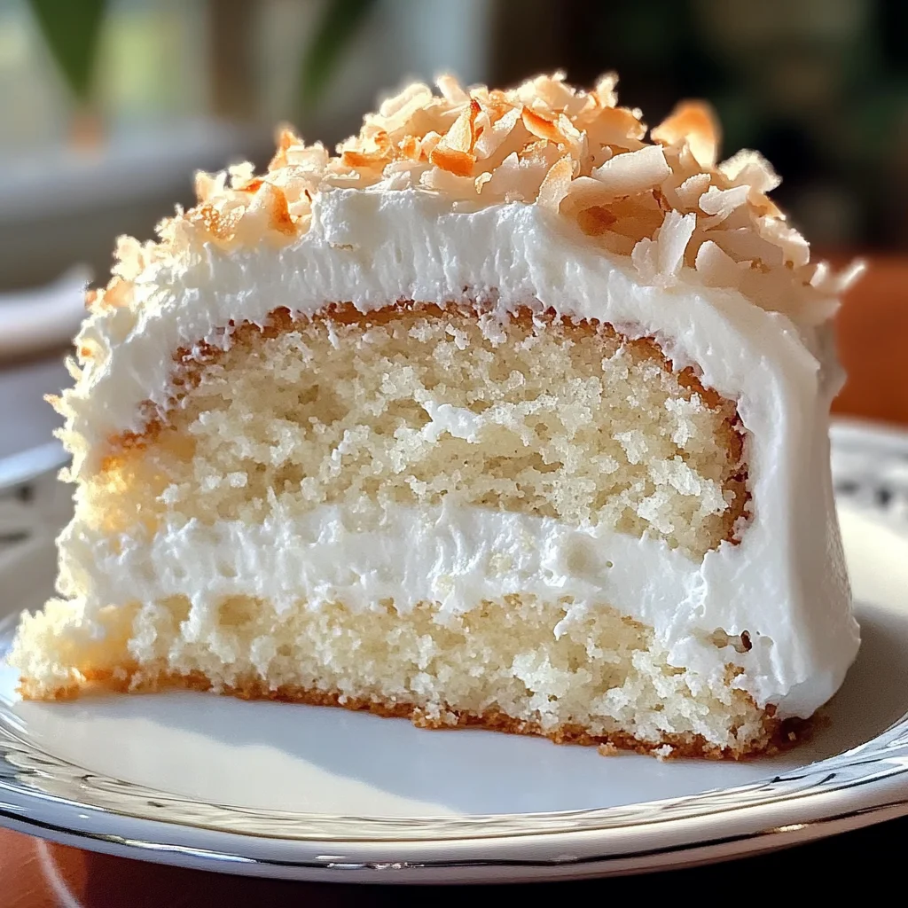 Coconut Cloud Cake Recipe