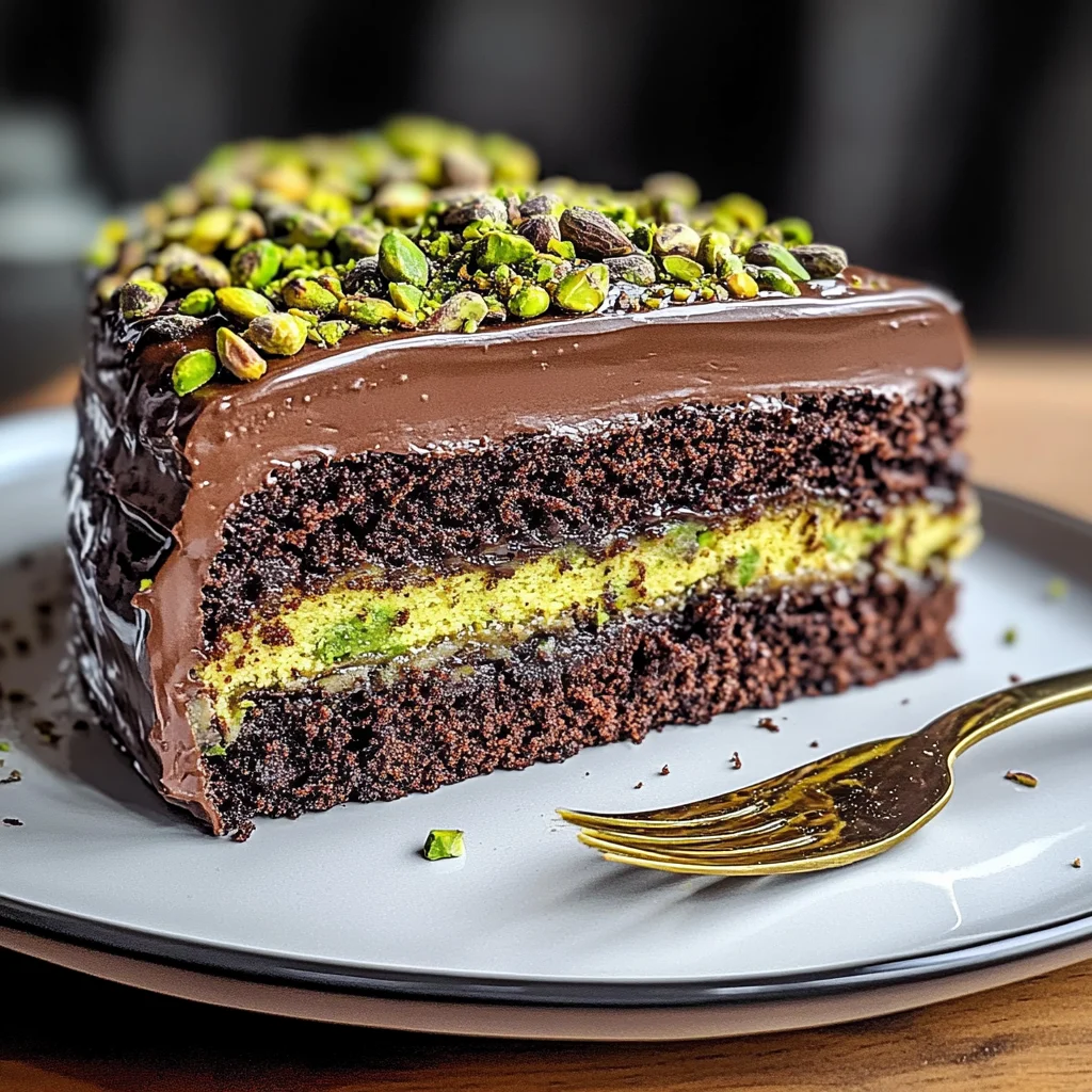 Dubai Chocolate Cake