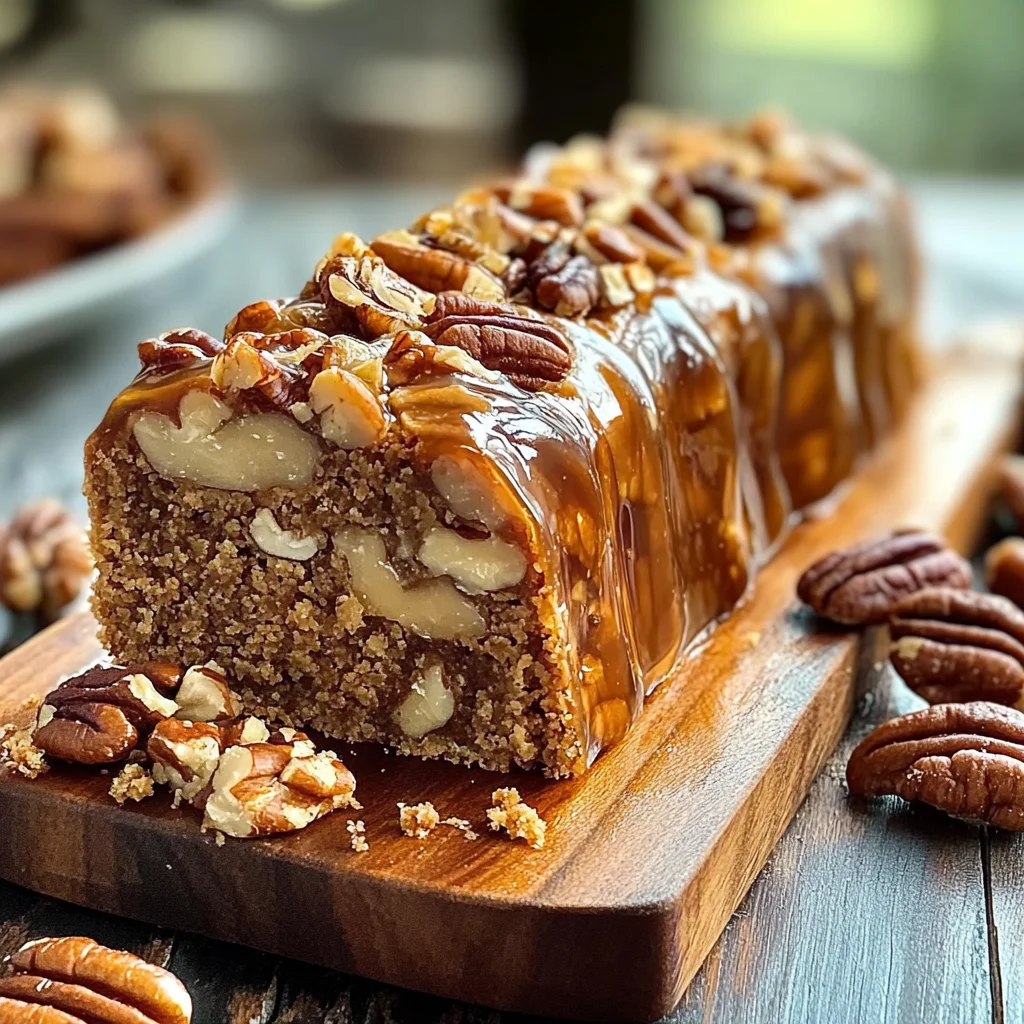 Nana’s 3-Ingredient Pecan Log