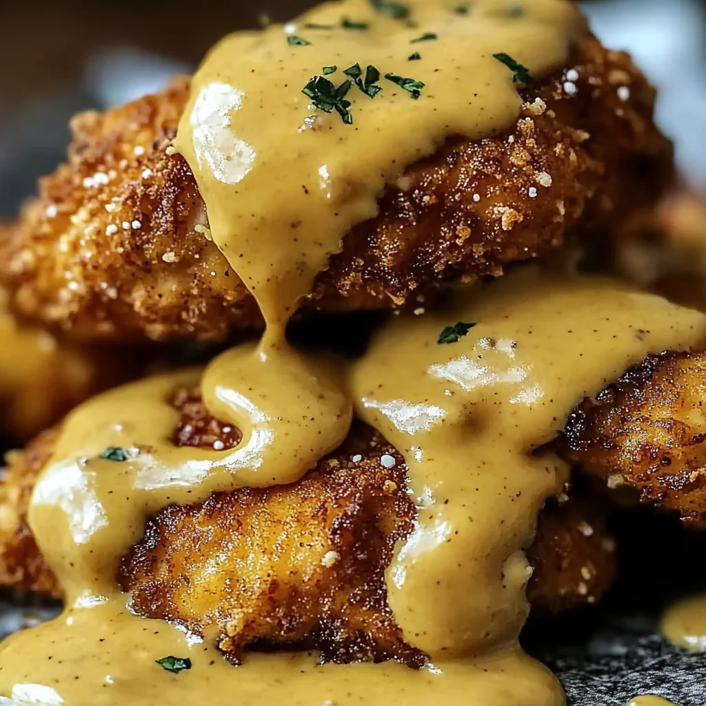 Pretzel Chicken with Mustard-Cheddar Sauce: An Amazing Ultimate Recipe