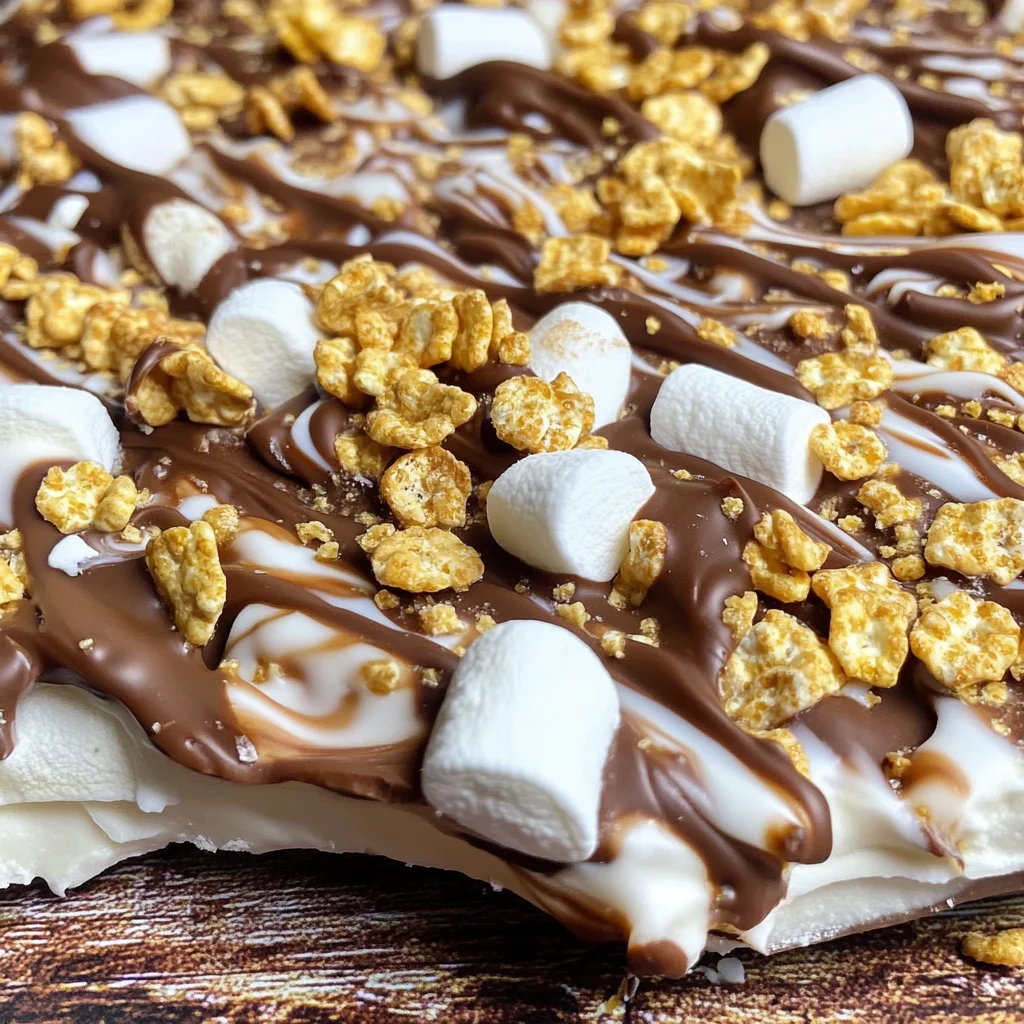 S’mores Bark With Golden Grachicken hams