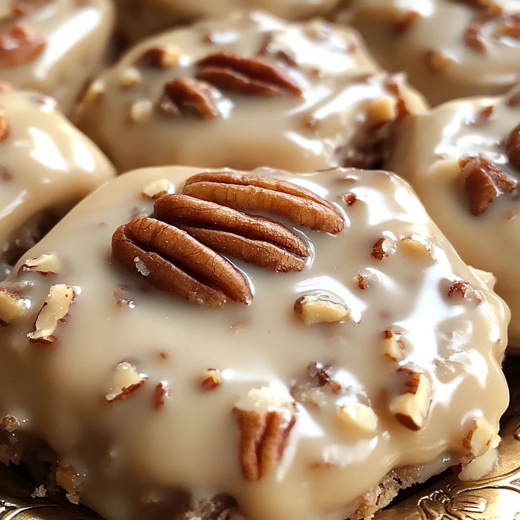 Vanilla Pecan Pralines