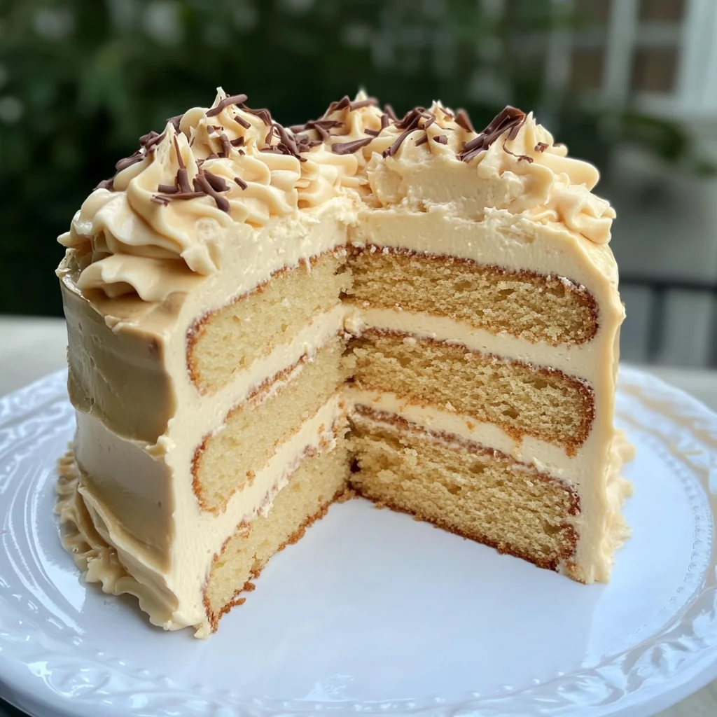 White Chocolate Mocha Cake