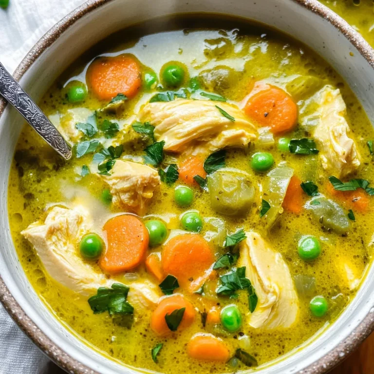 Anti Inflammatory Turmeric Chicken Soup