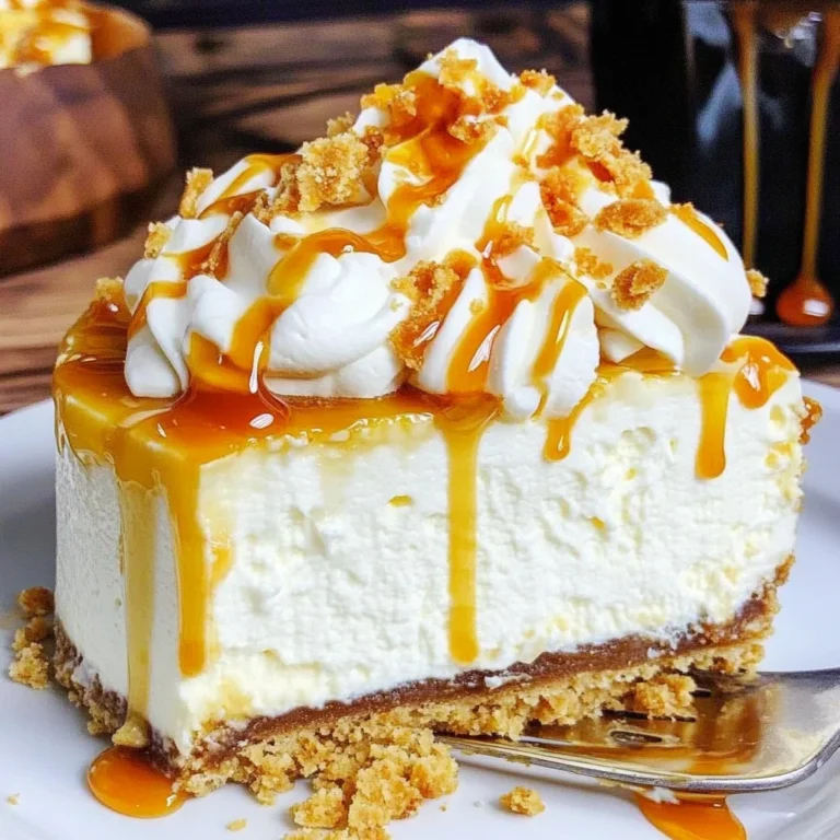 Butterbeer cheesecake