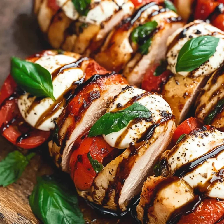 Caprese Stuffed Chicken