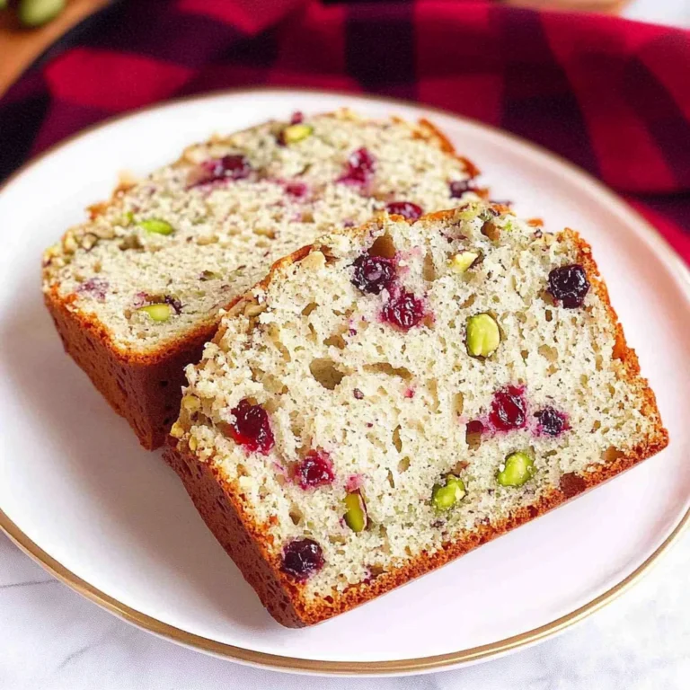 Cranberry Pistachio Bread