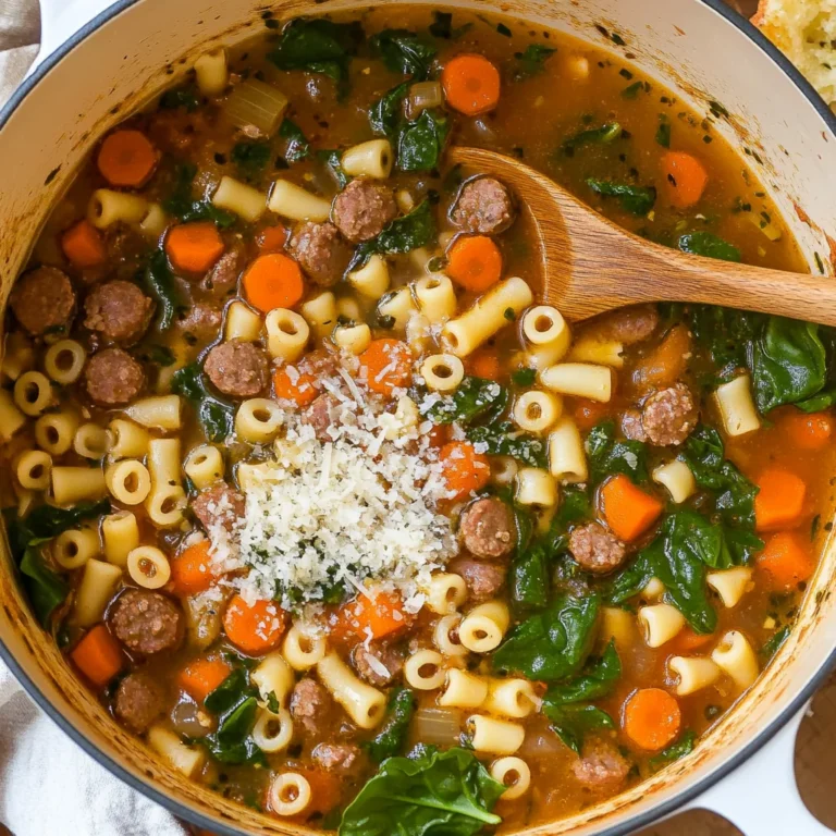 Easy Italian Sausage Soup