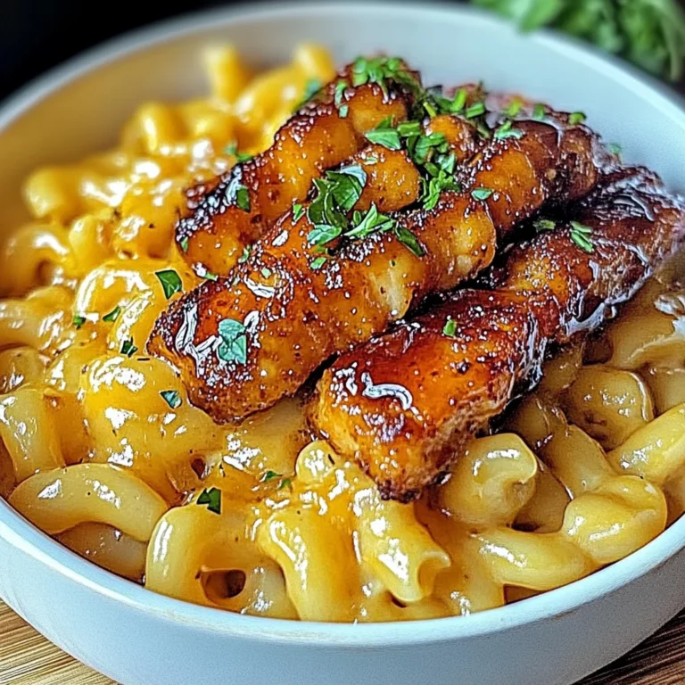 Hot Honey Chicken Mac N Cheese