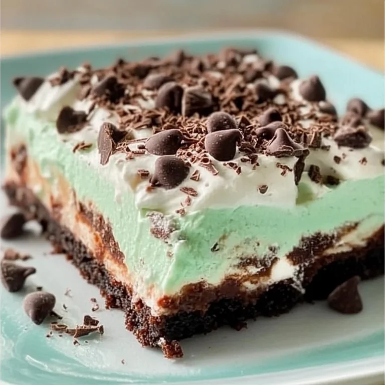Mint Chip Lasagna Recipe