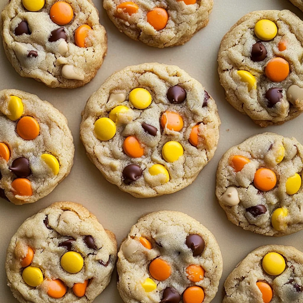 Reese's Pieces Peanut Butter Cookies