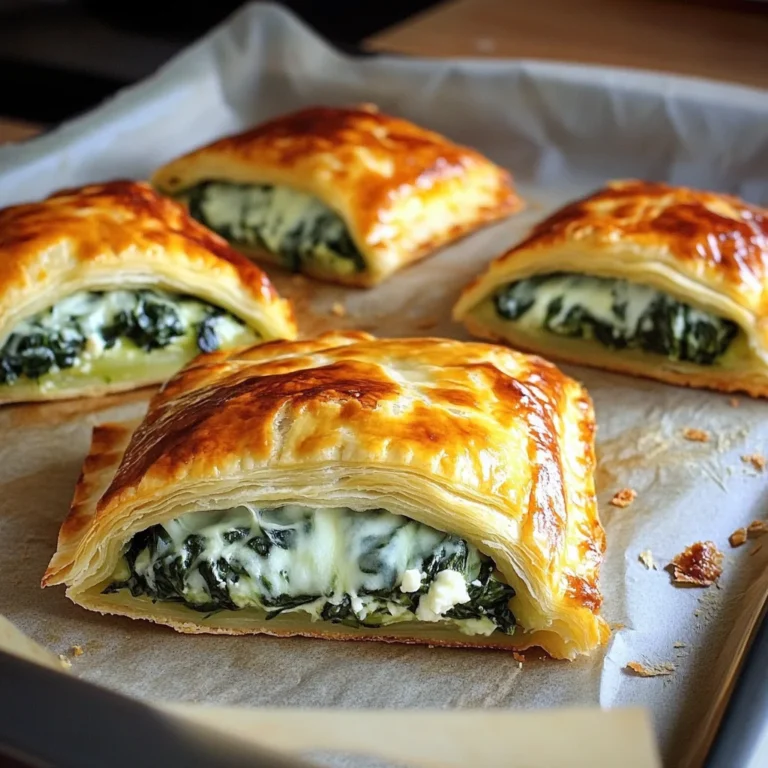 Addictive Spinach Stuffed Pastry