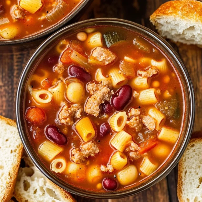 Copycat Olive Garden Pasta e Fagioli Soup