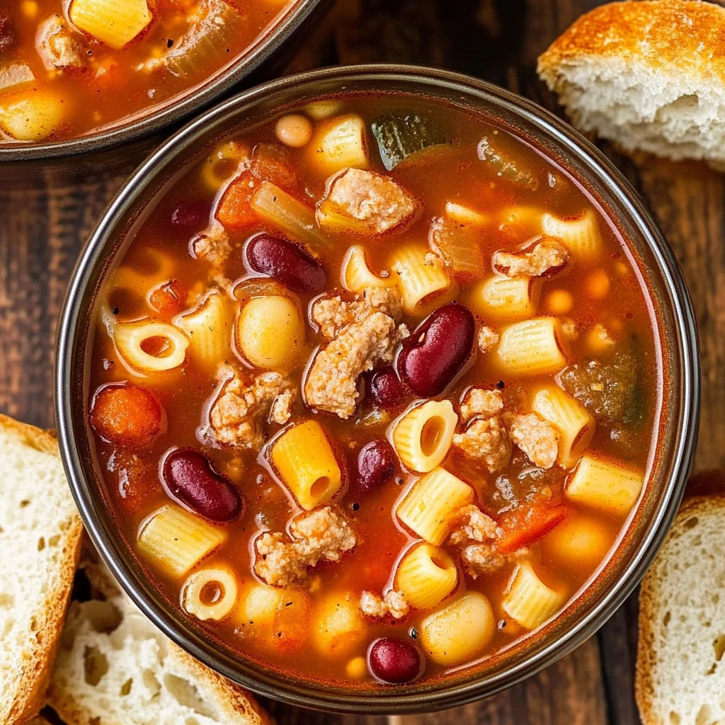 Copycat Olive Garden Pasta e Fagioli Soup