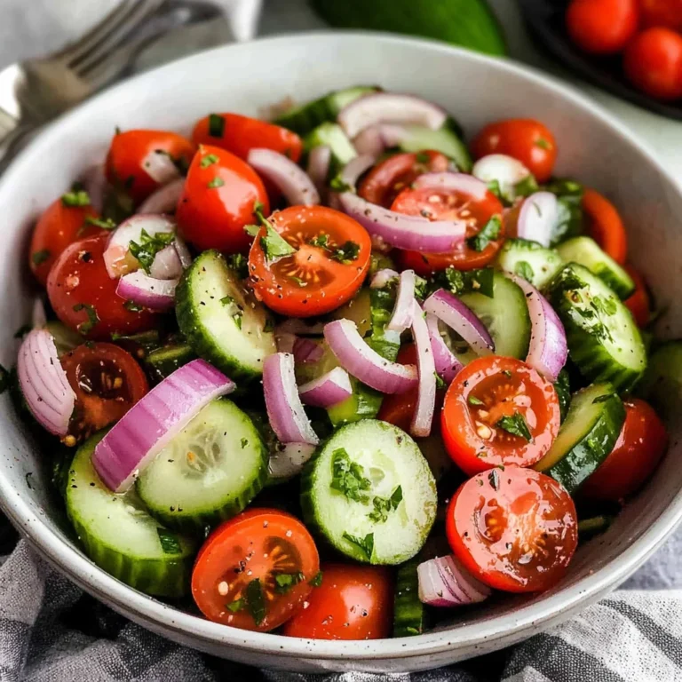 Cucumber Tomato Salad