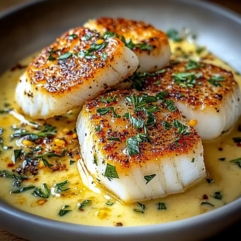 Pan-Seared Cod with Garlic Cream Sauce: An Amazing Ultimate Recipe