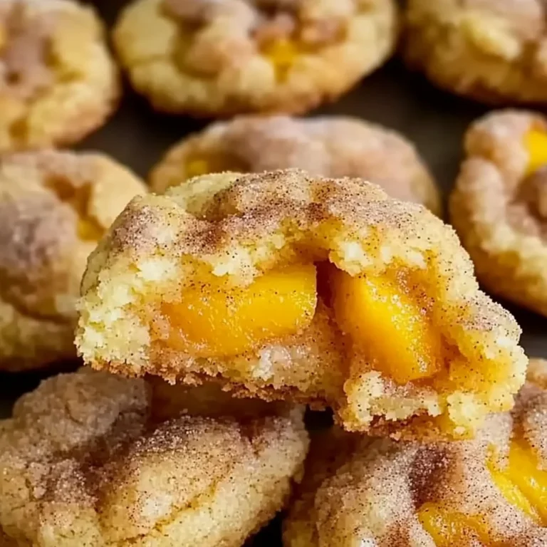 Peach Cobbler Cookies: Easy Recipe for Sweet Treats