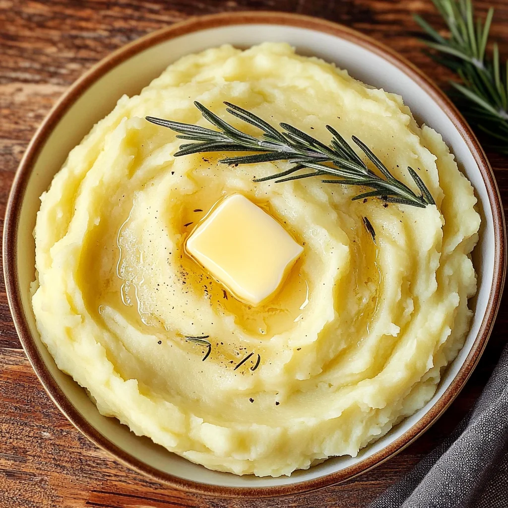 Rosemary Garlic Mashed Potatoes