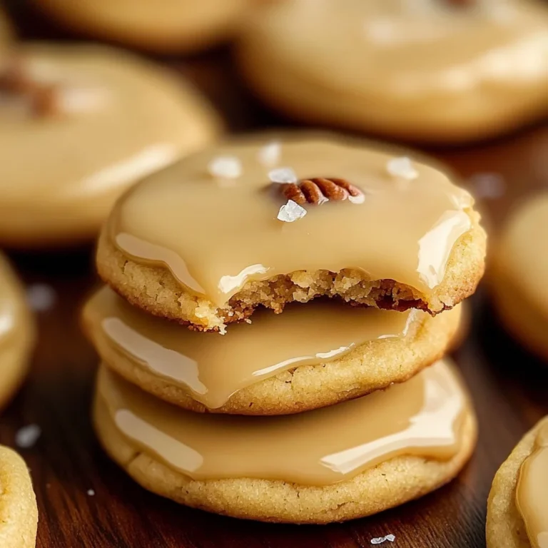 Soft Maple Cookies with Brown Butter Icing