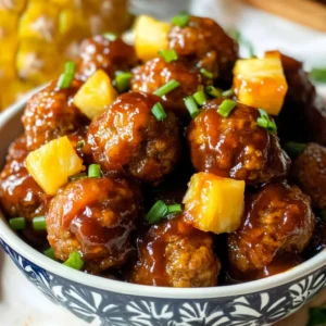 Crock Pot Hawaiian Meatballs (+Video)