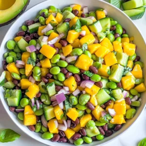 Edamame Mango Salad
